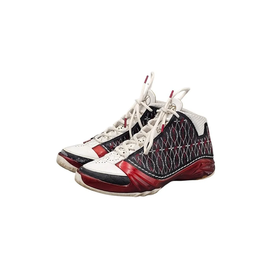 Nike Mens Size 9 US Air Jordan 23 OG Chicago Bulls Black Red White Sneakers READ
